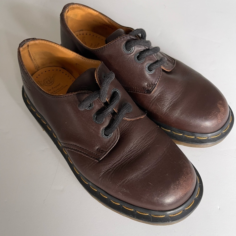 Dr. Martens Vintage Made In England Brown‎ Leather Oxford 5